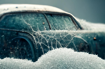 le carport pour protéger la voiture en hiver