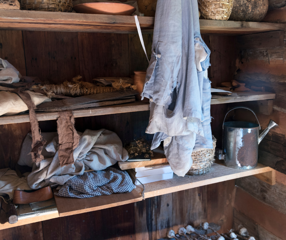 nettoyer intérieur de l'abri de jardin