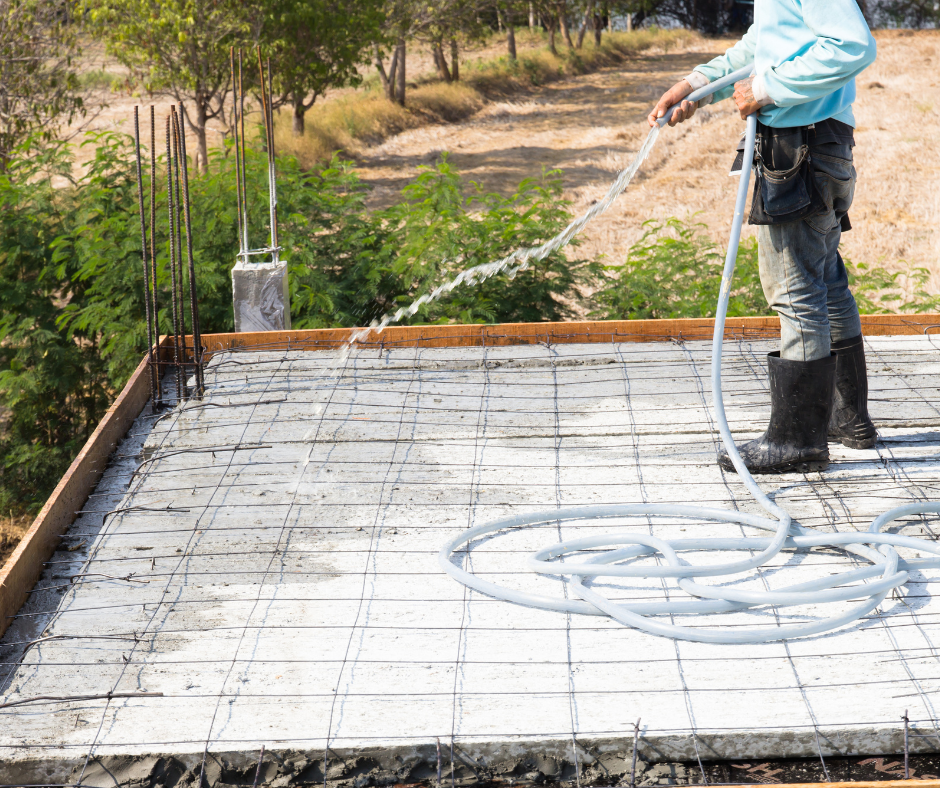 le sol en dalle béton pour un abri de jardin