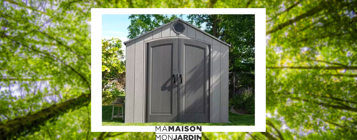 Pour votre abri de rangement, osez...