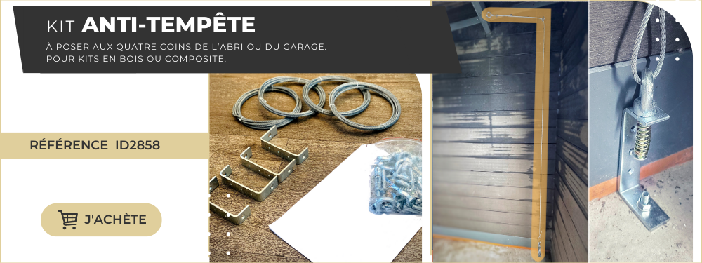 pub pour un kit anti tempête