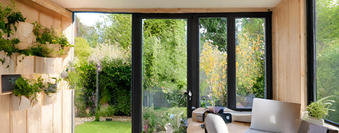 1500€ de réduction sur votre bureau de jardin isolé !