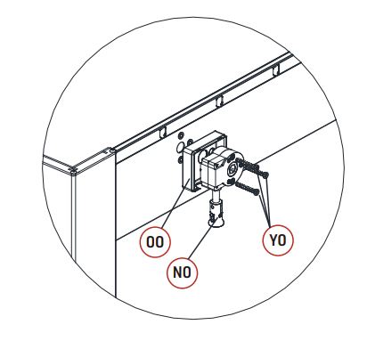 pose de la gearbox de la pergola 