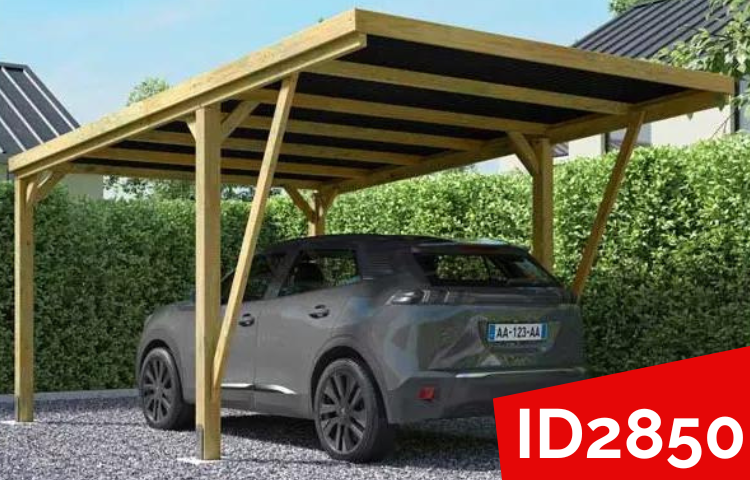 carport simple manoeuvres faciles