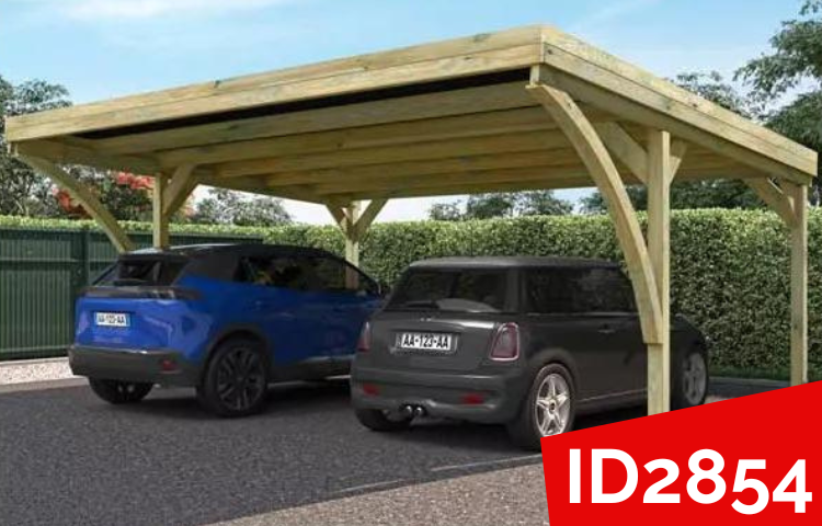 un carport double de 31 m² à prix cassé