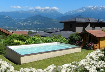 Piscine en kit à installer rapidement 